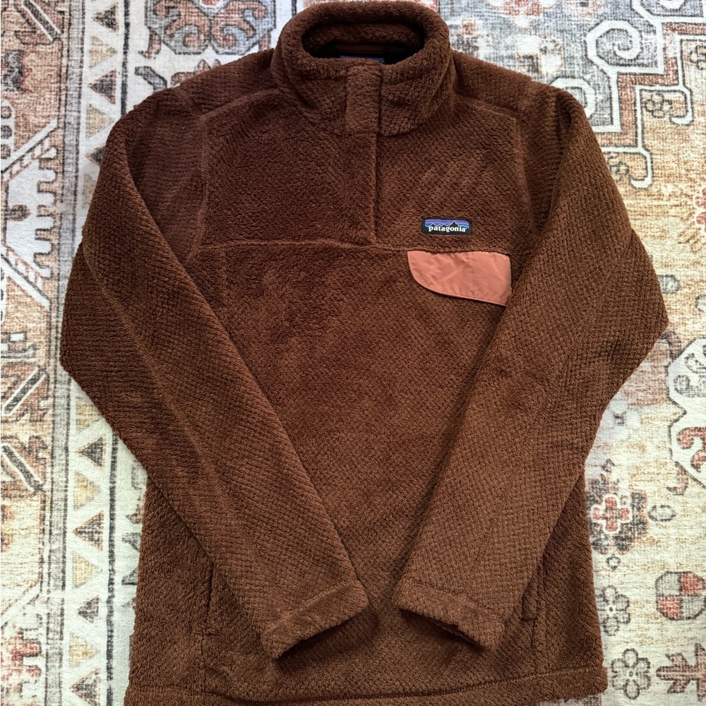 Patagonia Chocolate Brown Fleece Jacket